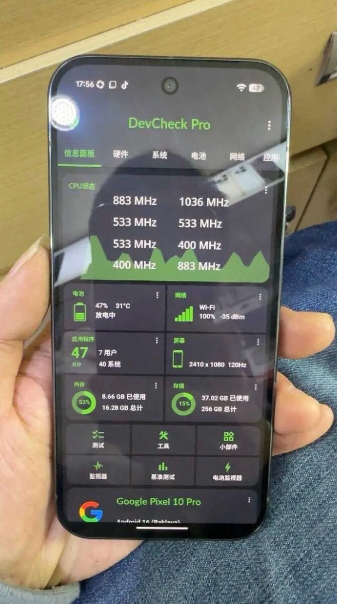 pixel 10 pro prototype images