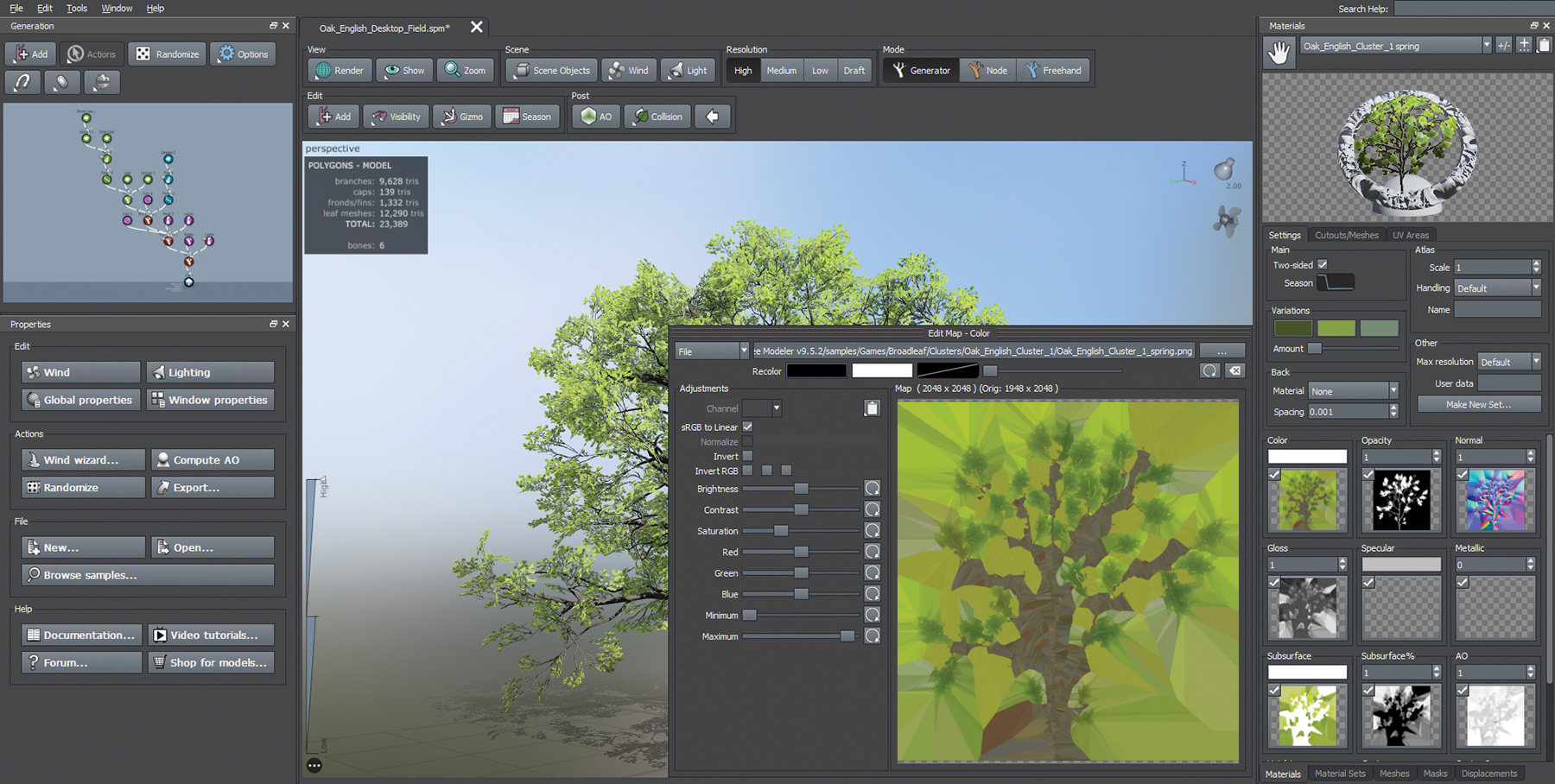 Mario Leone SpeedTree tutorial