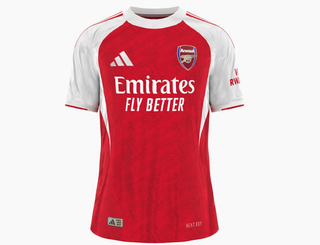 Arsenal home shirt 2025/26