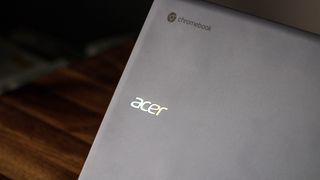 Acer Chromebook Spin 714 lid logo