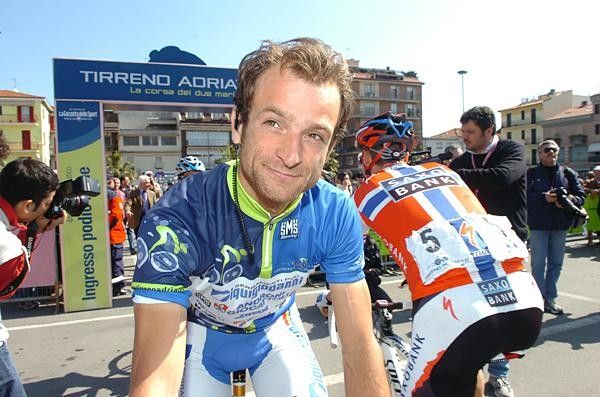 Michele Scarponi (Serramenti PVC Diquigiovanni-Androni Giocattoli) looked confident prior to the stage.