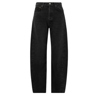 Agolde Luna high-rise tapered organic jeans