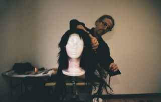 Julien D'Ys wigs in production
