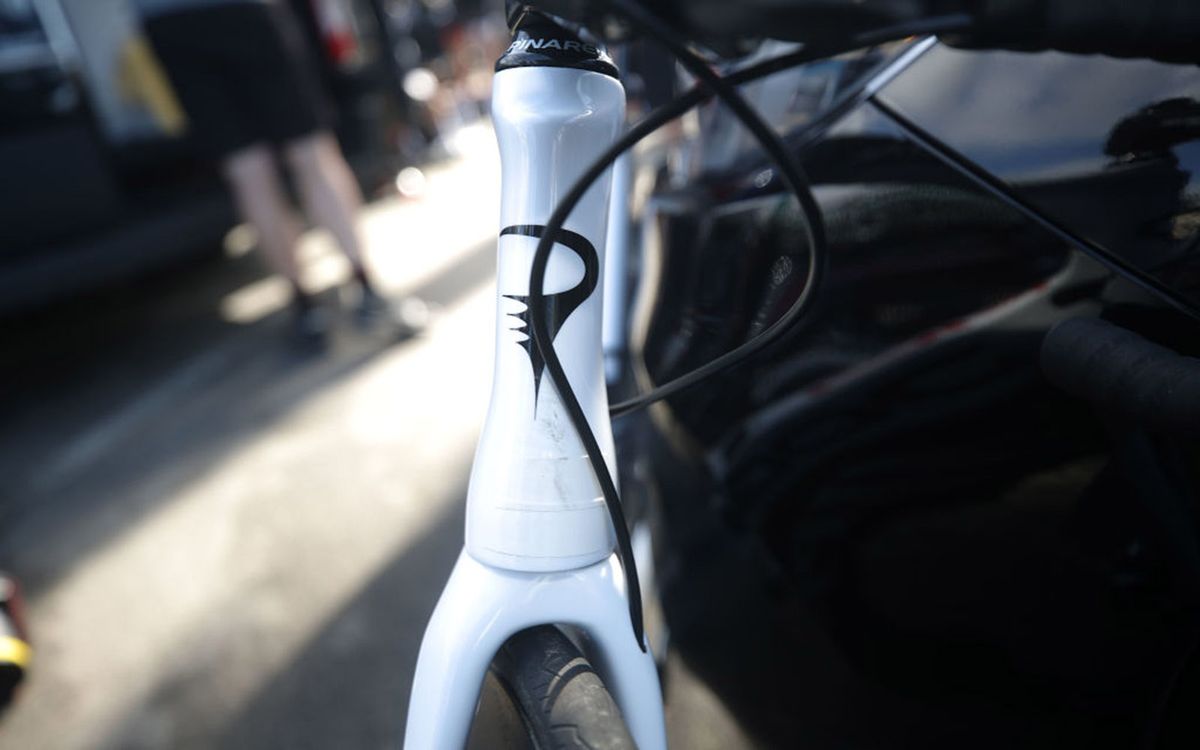 The wireless setup of the groupset offers a tidier front end than normal