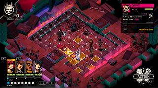 An example of the top-down turn-based strategy tactics featured in Demonschool.