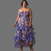 By Anthropologie Strapless Tiered Maxi Dress: was £220 now £110 | Anthropologie (save £110)