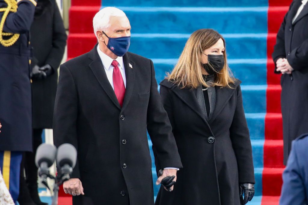 Mike Pence and Karen Pence 