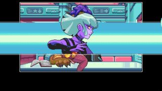 The protagonist of Read Only Memories: Neurodiver gets up to some dramatic psychic tomfoolery.