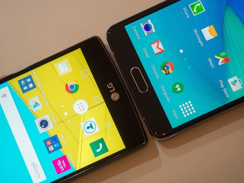 LG G4, Galaxy Note 4