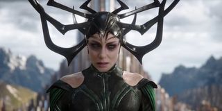 Cate Blanchett as Hela in Thor: Ragnarok