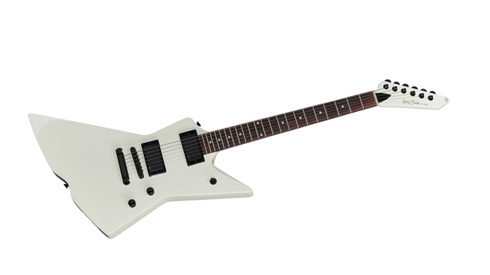 Best metal guitars: Harley Benton EX-84 Modern EMG