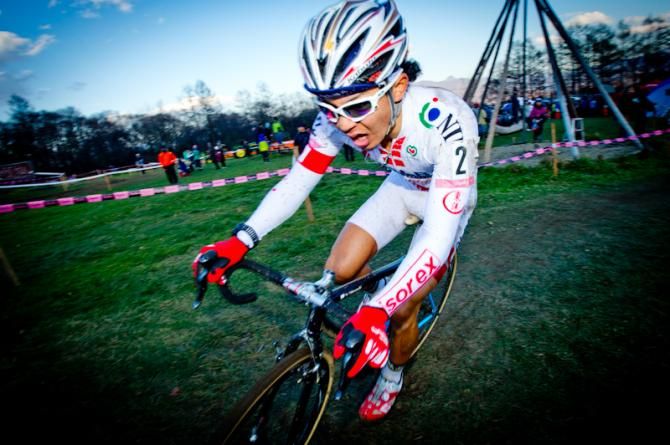 Yu Takenouchi (Colba - Superano Ham) solos to the finish line at the final lap