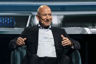 Amazon founder and current chairman, Jeff Bezos, at the American Business Forum, January 2026. 