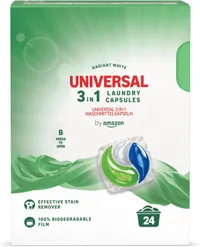 Amazon Universal Laundry Capsules 3-in-1 Amazon Universal Laundry Capsules 3-in-1