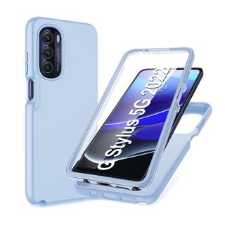 PUJUE Shockproof Silicone Case for Moto G Stylus 5G 2022