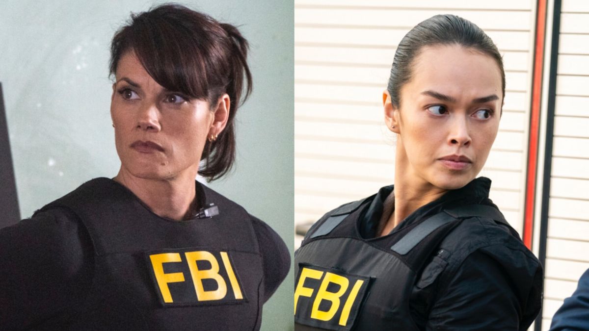 Missy Peregrym as Maggie in FBI Season 7 and Vinessa Vidotto as Vo in FBI: International Season 4