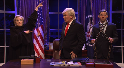 Alec Baldwin as President Trump on SNL