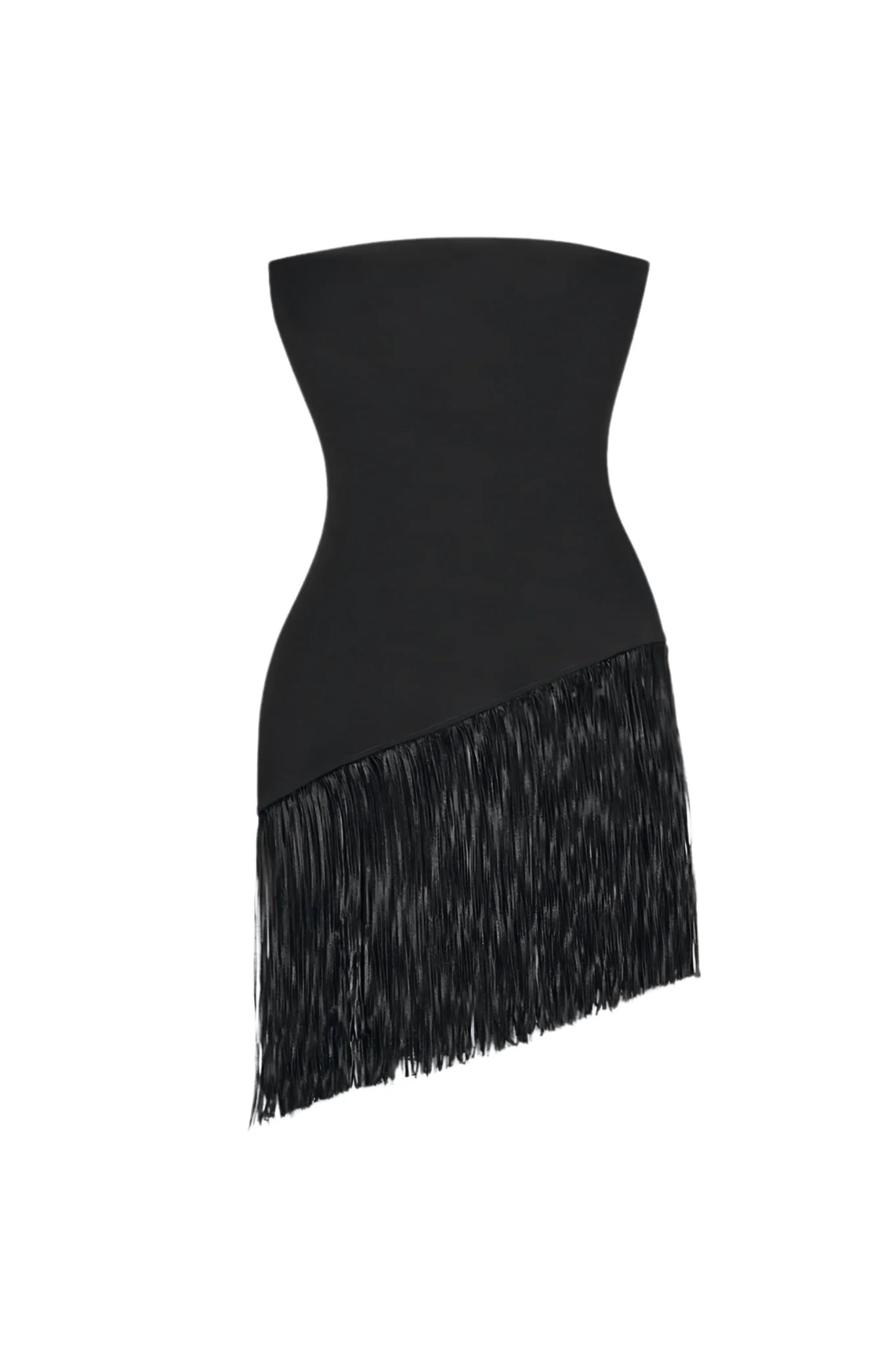 Centre Piece, Rio Fringe Top Black