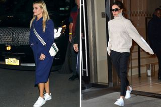 reese witherspoon victoria beckham wearing stan smiths