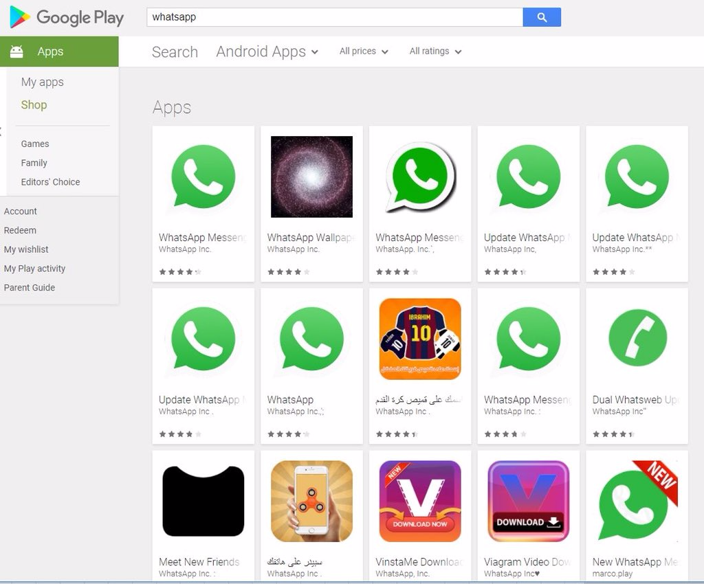 whatsapp update download play store