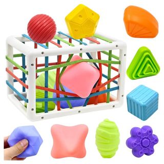 Montessori Shape Sorters Cube 