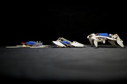 Origami-inspired robot can fold itself and walk away in less than 5 minutes