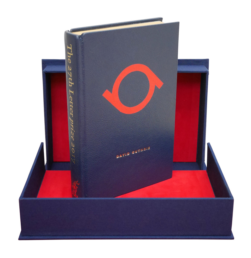 Guthrie was awarded a volume of Ian Fleming's letters embossed with his letter