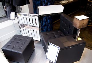 Pinel & Pinel has created this Van der Rohe-inspired 'Chair trunk boudoir'