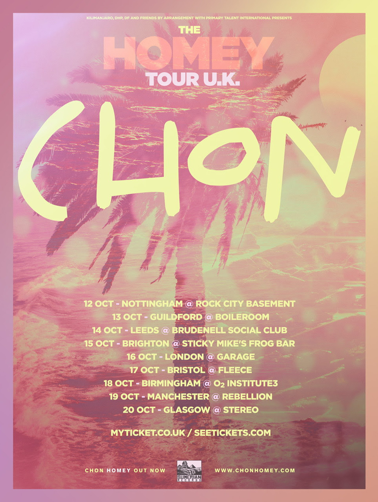 chon uk tour