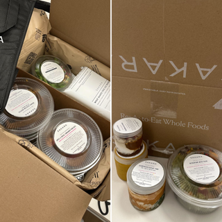 Jamie testing Sakara Life meals