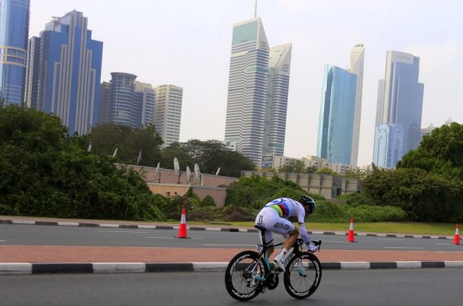 World TT champion Tony Martin (Omega Pharma-QuickStep)