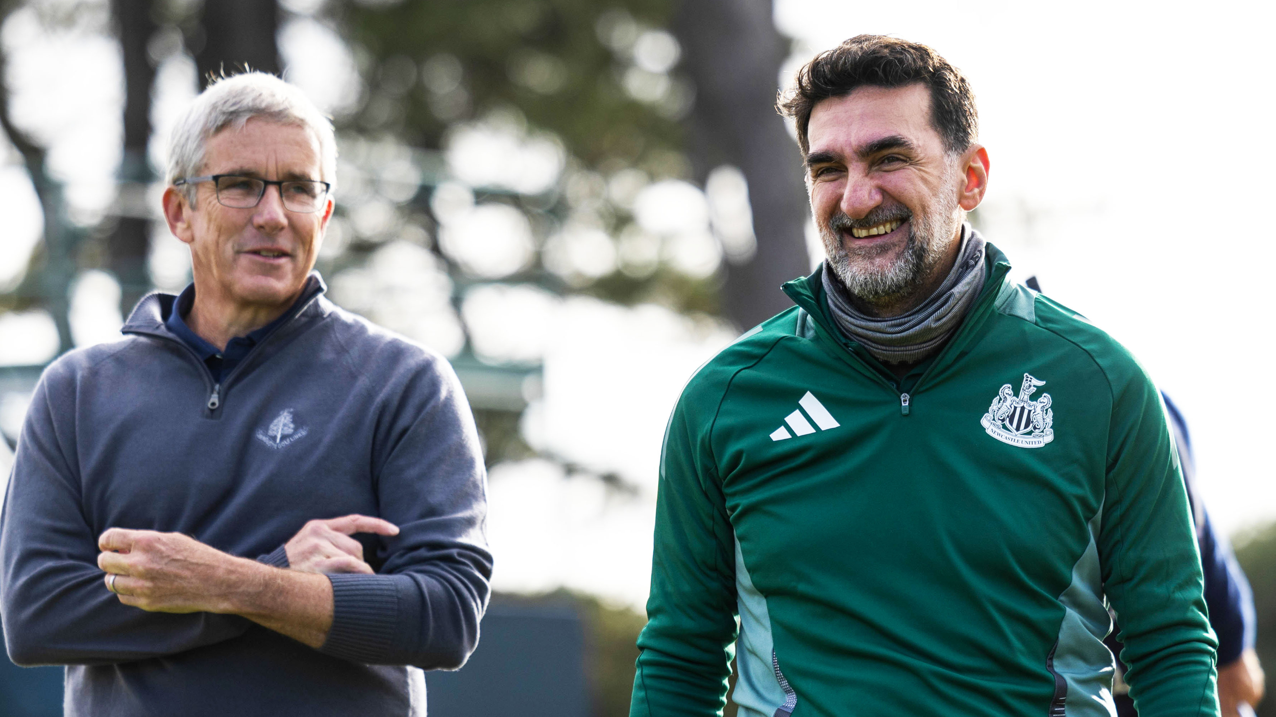 Jay Monahan and Yasir Al-Rumayyan