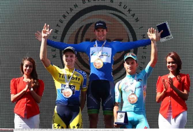 Aidis Kroupis (Orica-GreenEdge) didn't win a stage but he did win the points jersey
