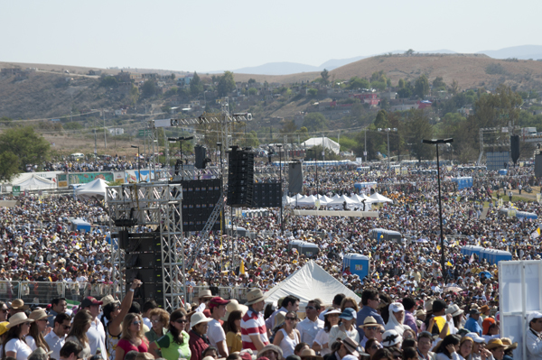 Meyer Breaks MILO Record for Papal Mass in Mexico