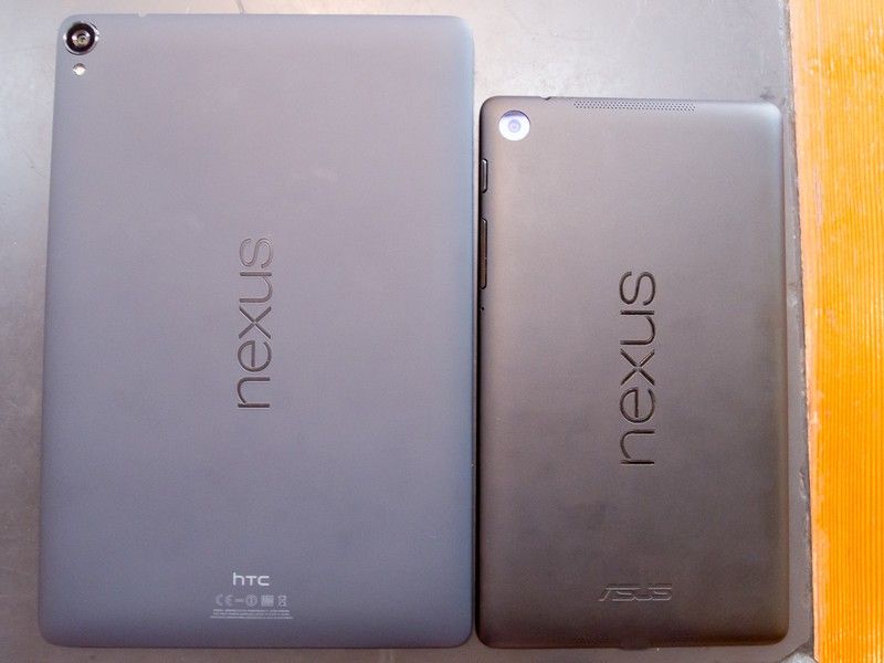 Nexus 9 and Nexus 7