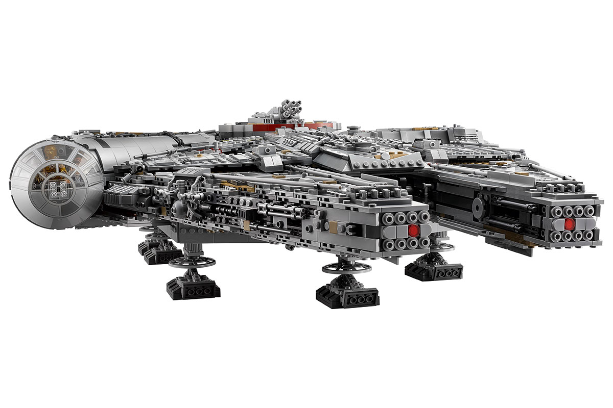 7500 piece lego millennium falcon