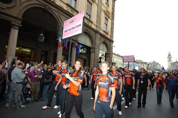 Team BMC heads to the presentation