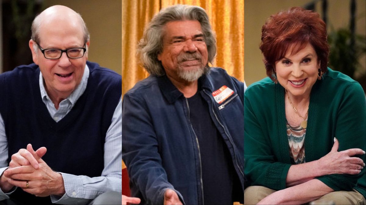 Stephen Tobolowsky, George Lopez, and Vicki Lawrence cropped together from Lopez vs. Lopez Season 3x03