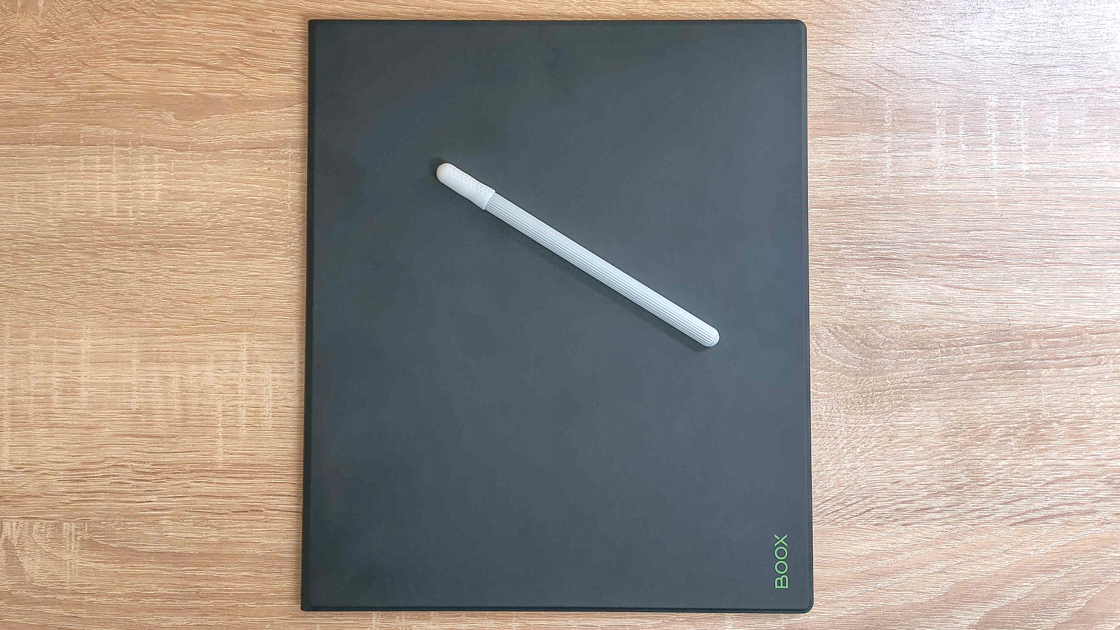Boox Note Max review unit in action
