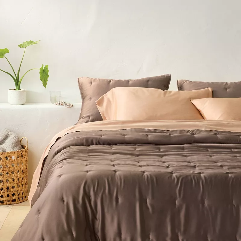 Full/queen Rayon From Bamboo Quilt Fig - Casaluna™
