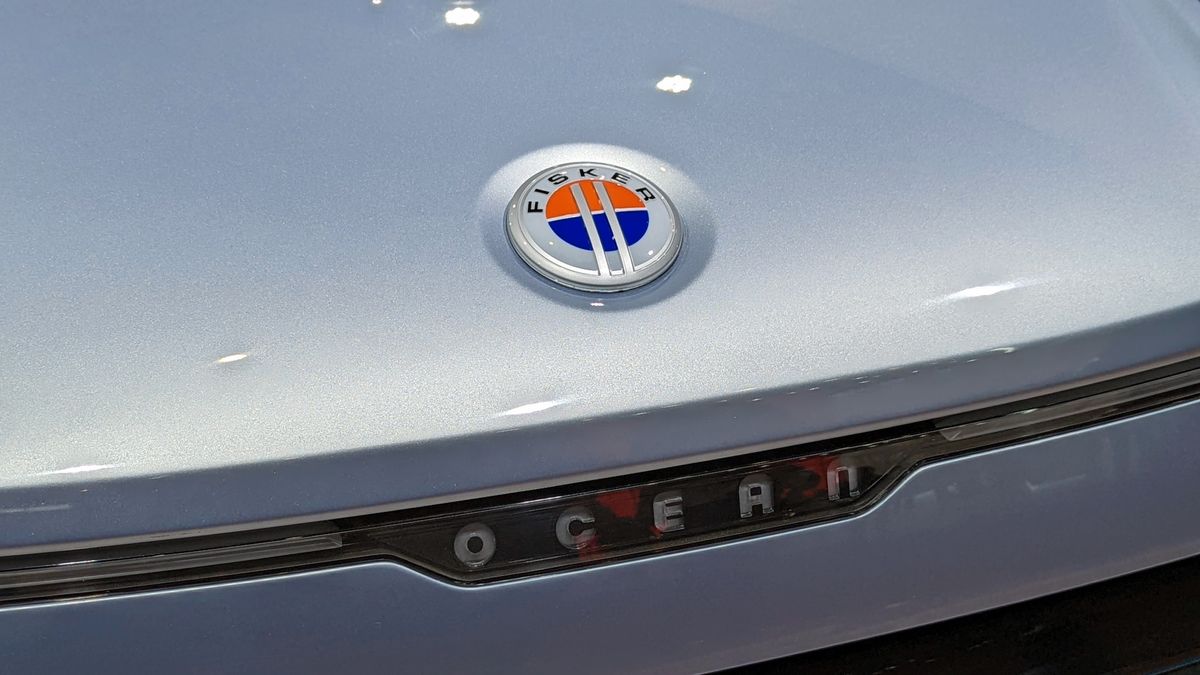 Badge on front of the Ocean