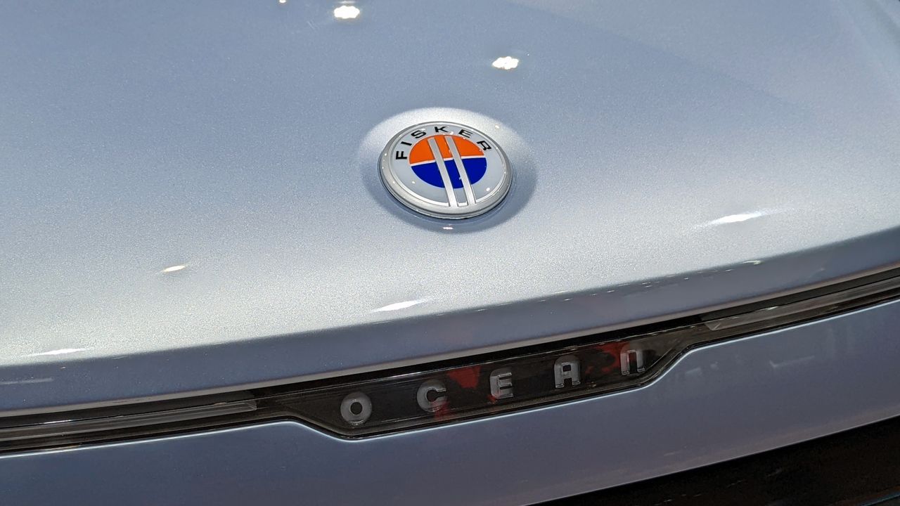 Badge on front of the Ocean