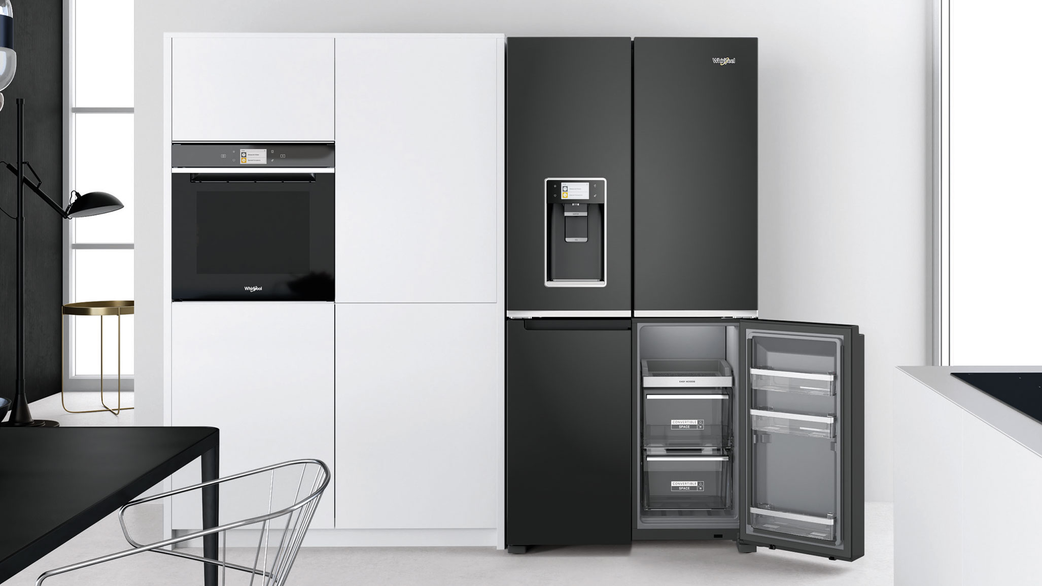 Whirlpool's newest fridge freezer will alert you before your milk goes