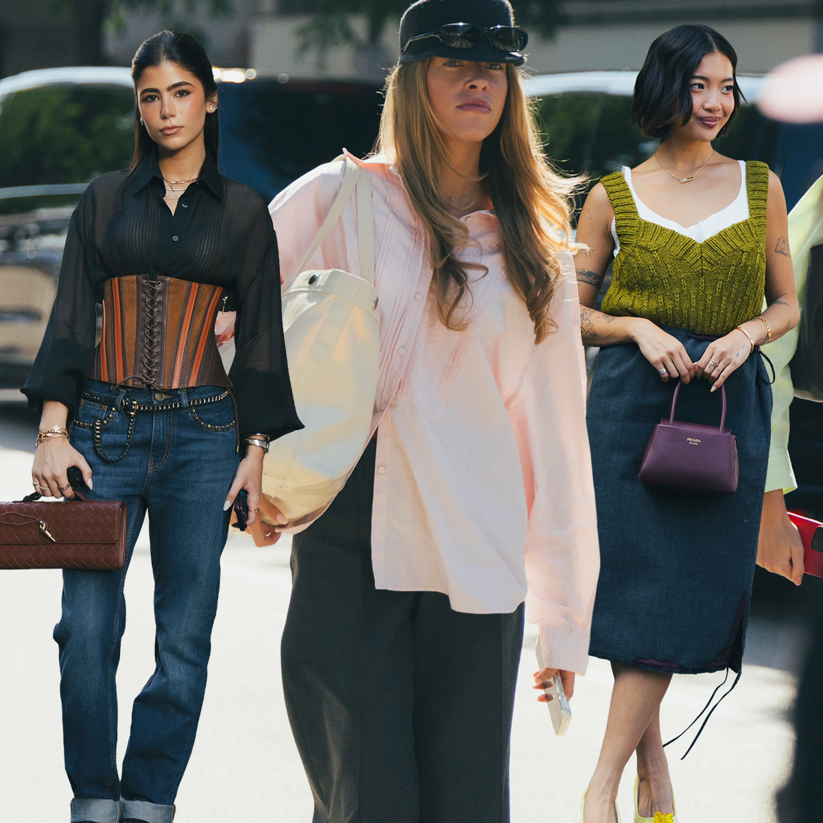 street style outfits from milan fashion week