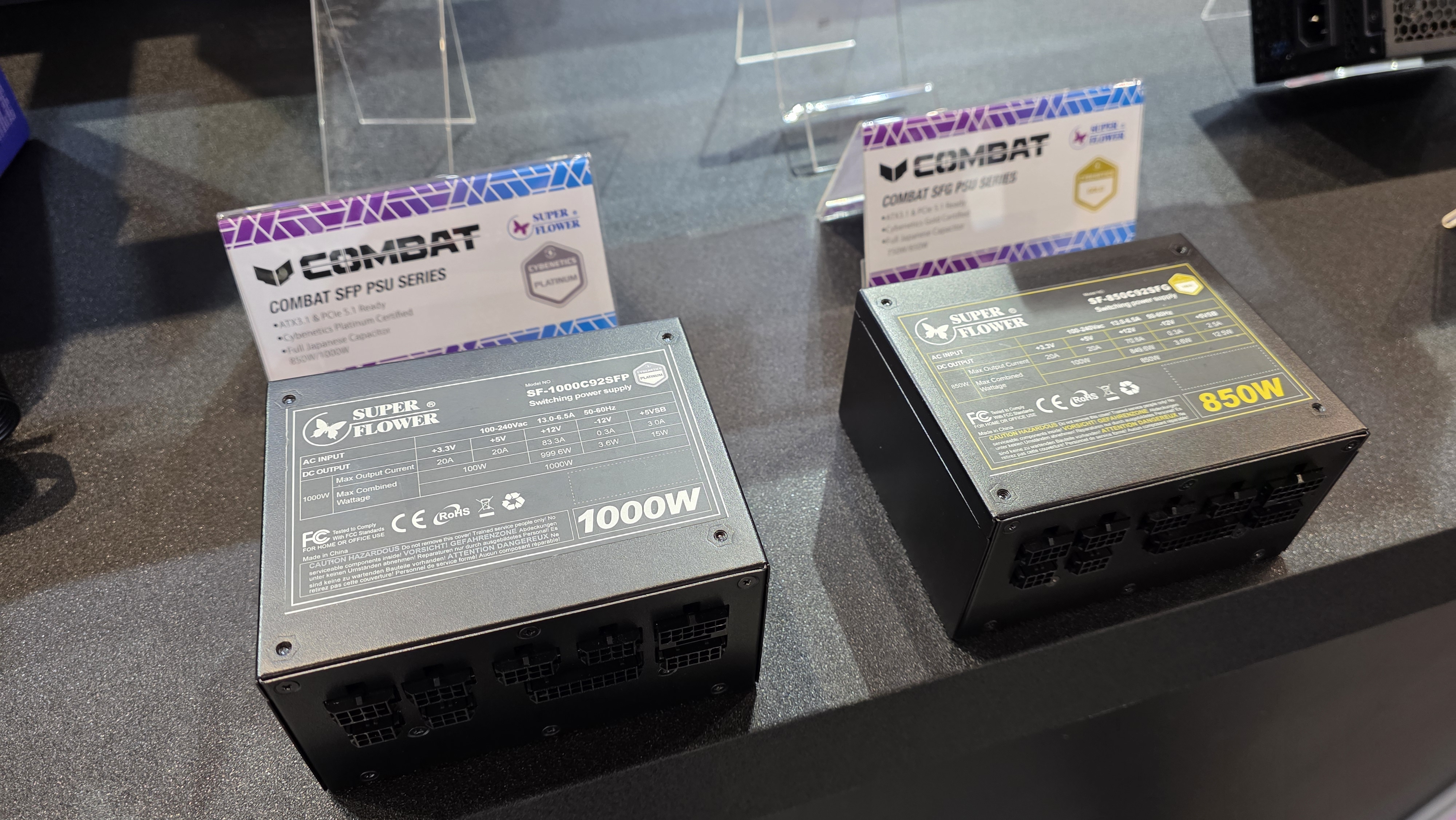 Super Flower Combat PSUs at Computex