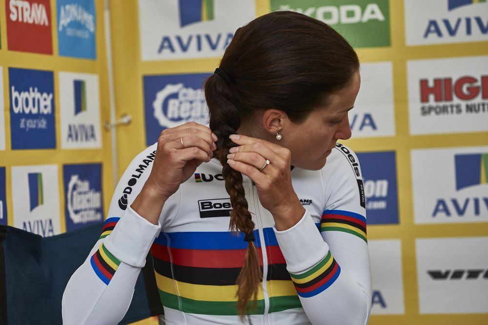 Before the podium