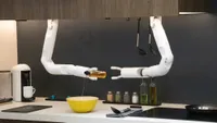 El robot chef de Samsung me hizo una ensalada en el CE 2020 y me la comí (en inglés)
