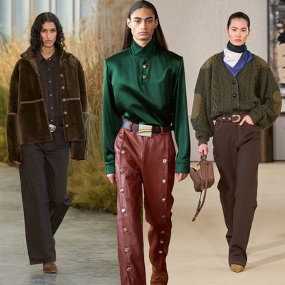 pants trends on the fall 2026 runways of TWP, Campillo, and Altuzarra