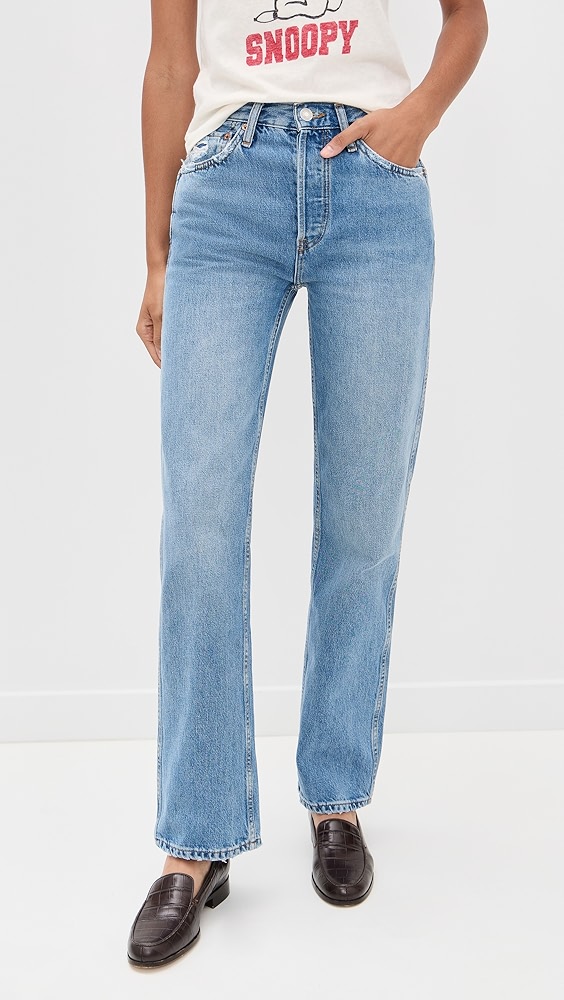 Re/done 90s High Rise Loose Jeans