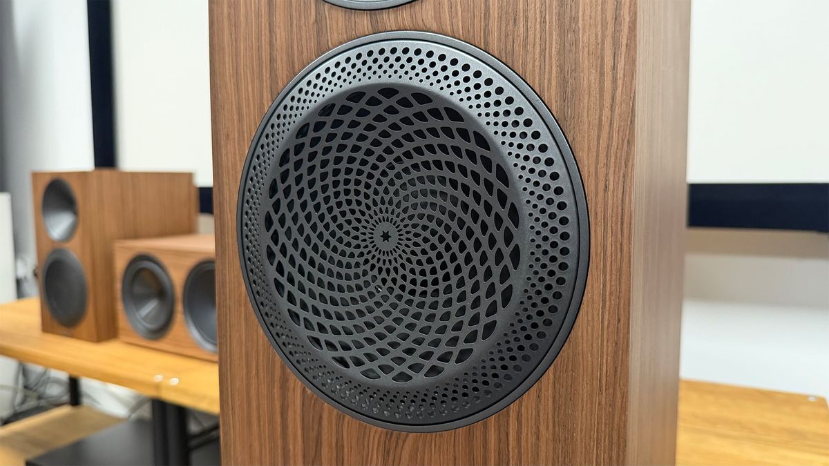 A photograph of a speaker from the Paradigm Premier v2 5.1 package
